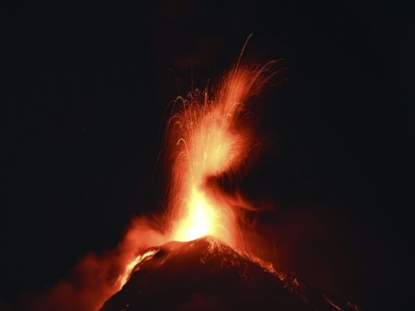 Residents evacuated as Guatemalan volcano spews lava, rocks