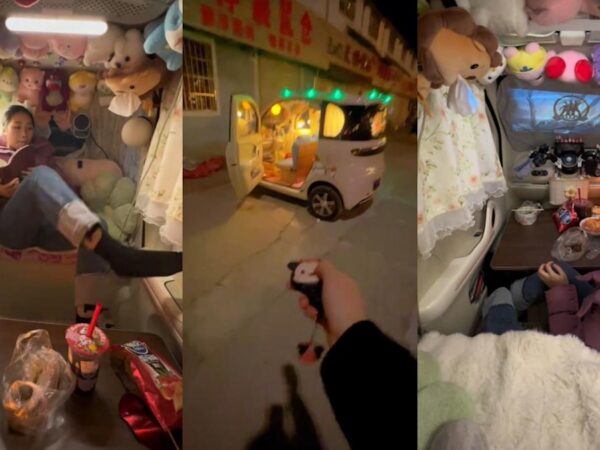 Woman Makes Tiny Electric Car Her Home