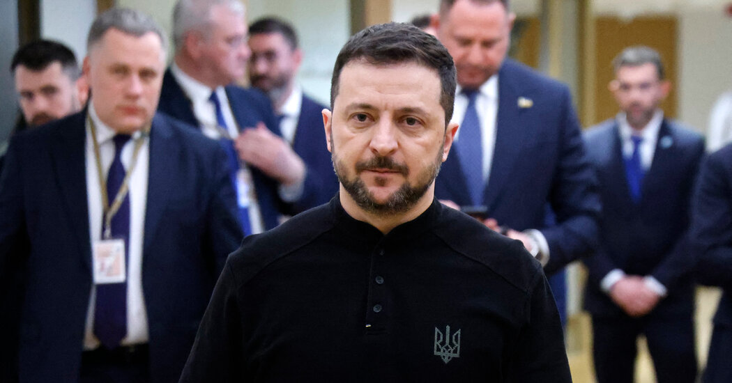 Zelensky Is Set to Meet With Saudi Crown Prince Before U.S.-Ukraine Talks